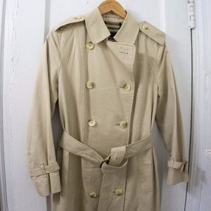 Burberrys Tan Trench Coat